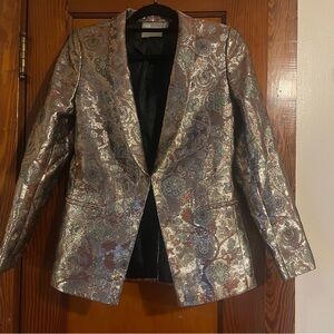 ASOS Metallic Floral Women's Blazer
